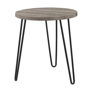 Dorel Home Owen Sidobord 50 cm Grå Dorel Home - Möbler risnedsättning