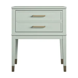 CosmoLiving Westerleigh Sidobord 60 cm Grön CosmoLiving - Möbler Outlet