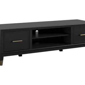 Nedsatt pris CosmoLiving Westerleigh TV-bänk 152x50 cm Svart CosmoLiving - Möbler