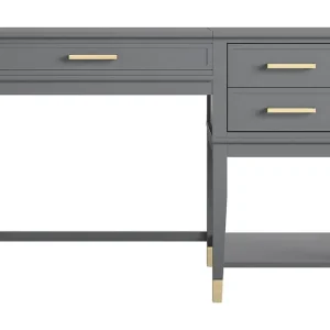 CosmoLiving Westerleigh Höj-och Sänkbart Skrivbord 116 cm Förvaring Lådo CosmoLiving - Möbler Handla nu