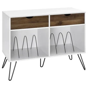 Rabatter Novogratz Concord Förvaringsställ 101x46 cm Vit Novogratz - Förvaring