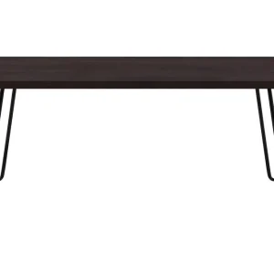 Begränsat antal Dorel Home Owen Soffbord 107 cm Espresso/Svart Dorel Home - Möbler