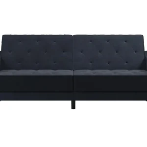 Expressleverans Novogratz Vintage Tufted 2-sits Bäddsoffa Marinblå Novogratz - Möbler