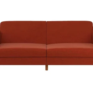 Rabatter Loft24 Jasper 2-sits Bäddsoffa Orange Dorel Home - Möbler