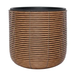 Wicker Blomkruka D35xH36 cm Brun - Inredning Rea
