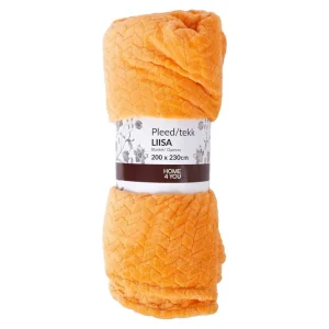 Premium Liisa Filt XL 200x230 cm Orange - Textil & mattor