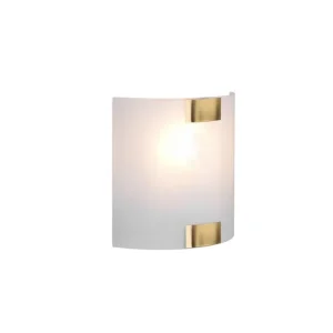 Trio Lighting Pura Vägglampa 20cm E27 antikmässing Antik mässing - Belysning Premium