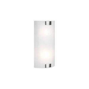 Sista chansen Trio Lighting Pura Vägglampa 40cm 2xE27 borstad stål Borstad stål - Belysning