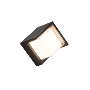 Trio Lighting Puno LED Vägglampa fyrkant mattsvart Matt svart - Belysning Kampanj