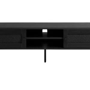 risnedsättning Kamello Tv-bänk 120 cm Svart - Möbler