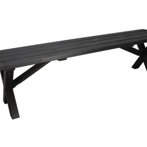 Lietinna Utebänk 180 cm Svart - Utemöbler & utemiljö Köp nu
