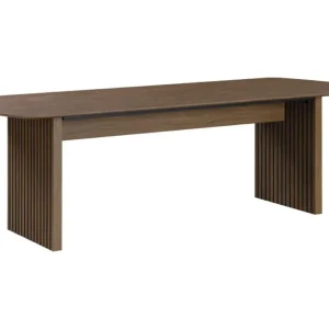 Bark Richeto Matbord Rökt Ek 240 cm Brun / Ribbad - Möbler Begränsad tid