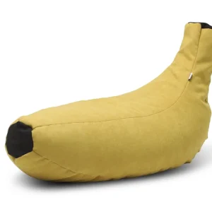 Bajinder Sittpuff 68 cm Gul|Svart - Möbler Populärt val