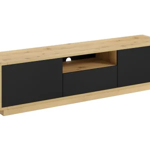 Beställ idag Louetta Tv-bänk 180 cm Brun/Svart - Möbler