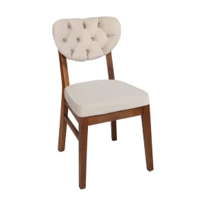 Beställ nu Tharol Matstol Valnöt/Beige - Möbler