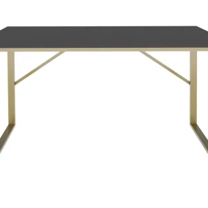 Vinresk Skrivbord 60x74x120 cm Guld/Antracit - Möbler Kampanjpris