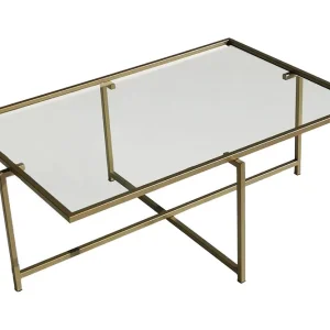Alskaliden Soffbord 94x35x94 cm Guld - Möbler Expressleverans