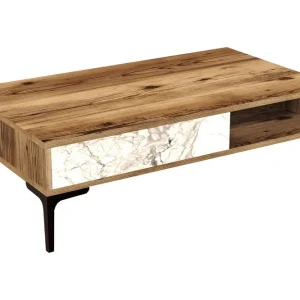 Nyhet Poko Soffbord 105x32,6x105 cm Brun - Möbler