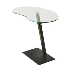 Athodna Soffbord 70x40x70 cm Oval Svart - Möbler Erbjudandepris