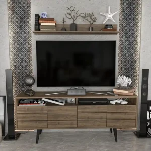 Populärt val Andifli Tv-möbelset 160x64,5 cm Brun - Möbler