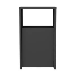 Trygg betalning Rinorea Sängbord 36x61,4 cm Antracit - Möbler