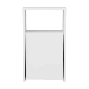 Rinorea Sängbord 36x61,4 cm Vit - Möbler Trygg betalning
