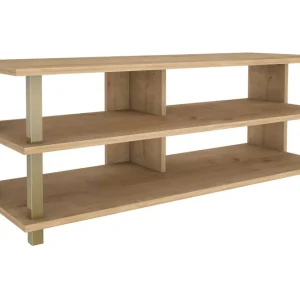 Säker betalning Andifli Tv-bänk 120x47,4 cm Guld - Möbler