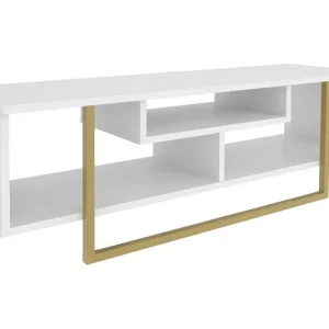 risnedsättning Andifli Tv-bänk 120x40,2 cm Guld - Möbler