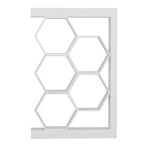 Premium Desgrar Bokhylla 90x140 cm Vit - Förvaring