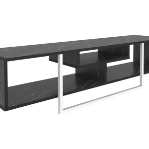 Populär Rinorea Tv-bänk 150x40 cm Svart - Möbler