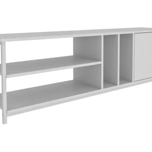 Andifli Tv-bänk 140x50,8 cm Vit - Möbler Erbjudandepris