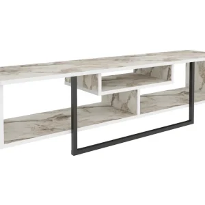 Rinorea Tv-bänk 150x40 cm Svart - Möbler Lägg i varukorgen