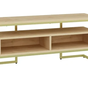Desgrar Tv-bänk 110x49,9 cm Guld - Möbler Populärt val