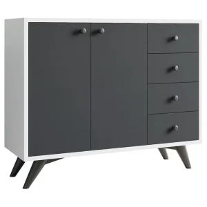 Desgrar Förvaringsskåp 100x82 cm Vit - Förvaring Premium