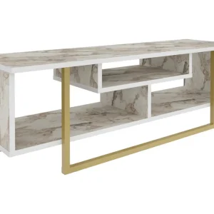 Andifli Tv-bänk 120x40,2 cm Vit - Möbler Erbjudandepris