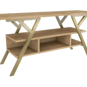 Kundfavorit Desgrar Tv-bänk 120x55 cm Guld - Möbler