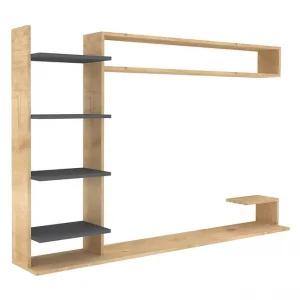 Rinorea Tv-möbelset 180x121,8 cm Blå - Möbler risnedsättning