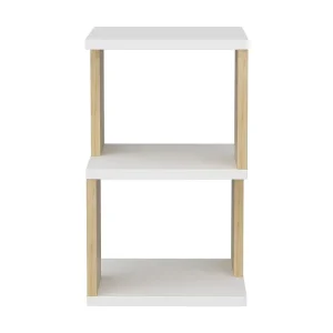 Rinorea Sängbord 29,6x49,4 cm Vit - Möbler Fynd