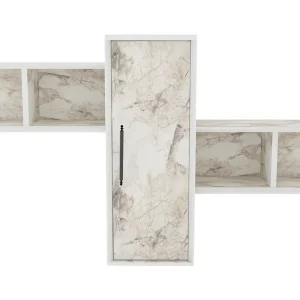 Rinorea Vägghylla 118,6x51,8 cm Vit - Förvaring Köp online