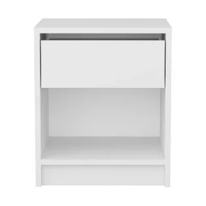Begränsad tid Rinorea Sängbord 44,6x52,8 cm Vit - Möbler