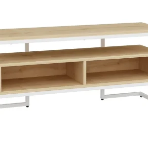 Desgrar Tv-bänk 110x49,9 cm Vit - Möbler risnedsättning