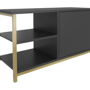 Desgrar Tv-bänk 89,6x50,8 cm Guld - Möbler Sänkt pris