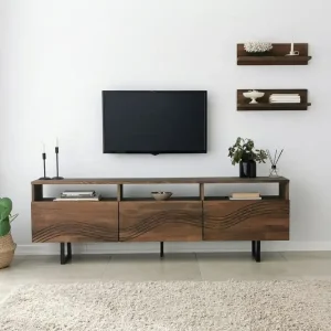 I lager Andifli Tv-möbelset 50x15 cm Brun - Möbler