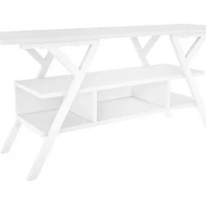Desgrar Tv-bänk 120x55 cm Vit - Möbler Populärt val