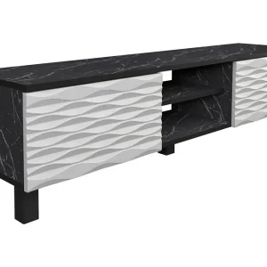 Rinorea Tv-bänk 150x40,3 cm Svart - Möbler Populär
