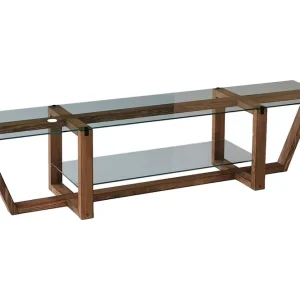 Andifli Tv-bänk 158x35 cm Brun - Möbler Populärt val
