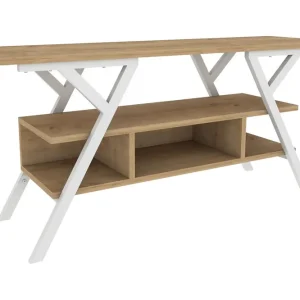 I lager Desgrar Tv-bänk 120x55 cm Vit - Möbler