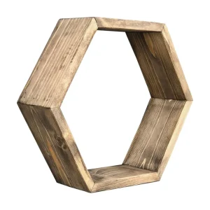 Desgrar Vägghylla 40x37 cm Brun - Förvaring Outlet