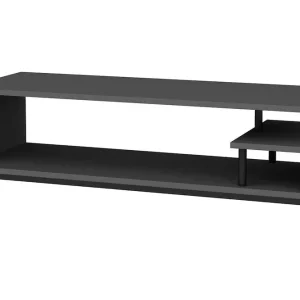 Snabb leverans Andifli Tv-bänk 120x37,6 cm Svart - Möbler