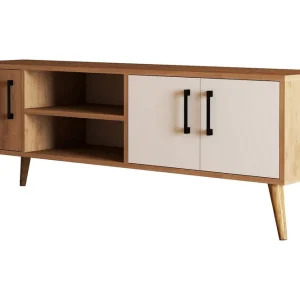 Tv-bänk & mediabänk Andifli Tv-bänk 150x52 cm Brun - Möbler Rea